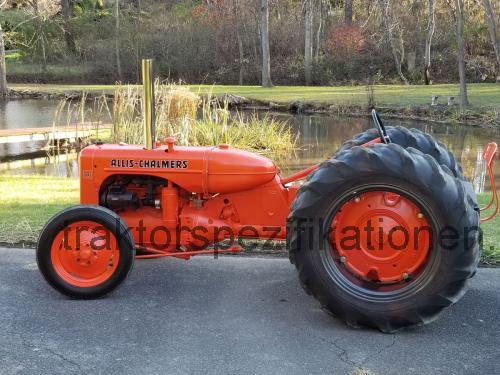 Allis-Chalmers B technische daten