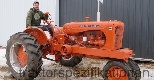 Allis-Chalmers WD technische daten