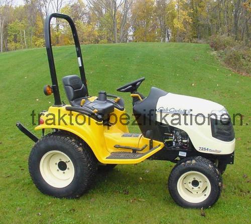 Cub Cadet 7254  technische daten 