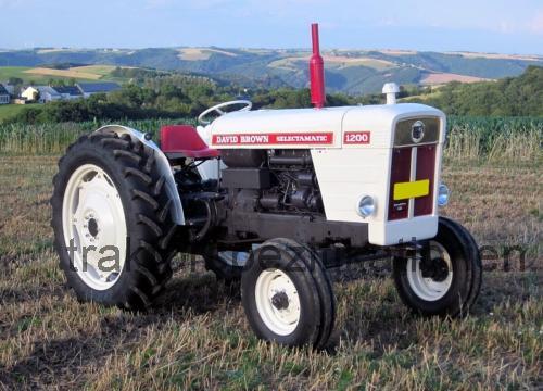 David Brown 1200 Selectamatic technische daten 