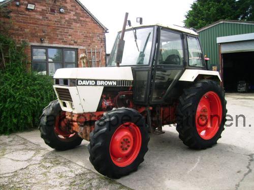 David Brown 1290 4WD technische daten 