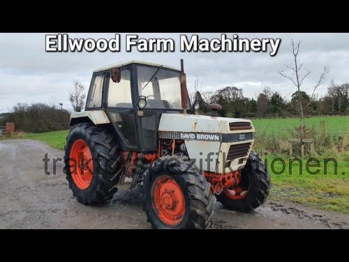 David Brown 1490 Turbo technische daten 