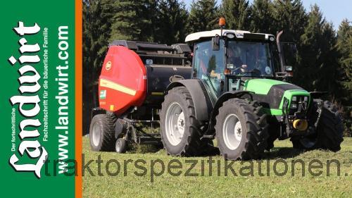 Deutz-Fahr Agrofarm 430 TTV technische daten