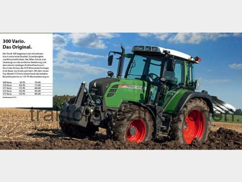 Fendt 313 Vario SCR technische daten
