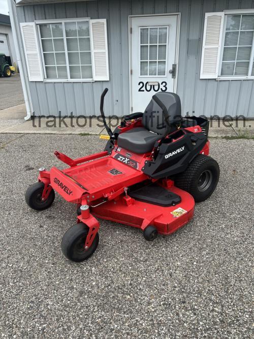 Gravely ZTX technische daten 