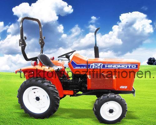 Hinomoto E154 technische daten