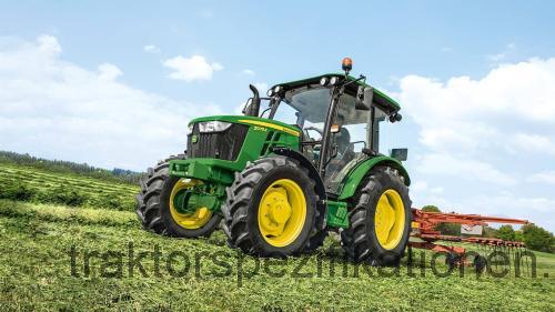 John Deere 5075E technische daten