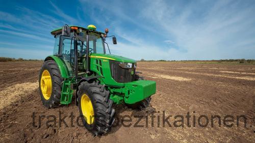 John Deere 6125E technische daten