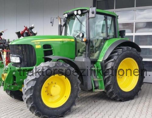 John Deere 7430 technische daten 