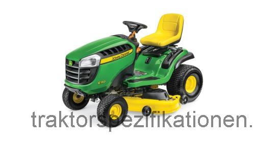 John Deere E150 technische daten