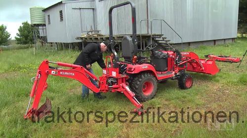Kubota BX25D-1 technische daten