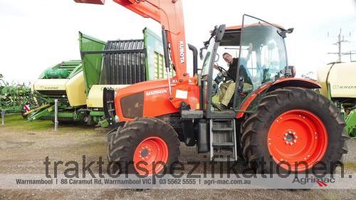 Kubota M126GX  technische daten 
