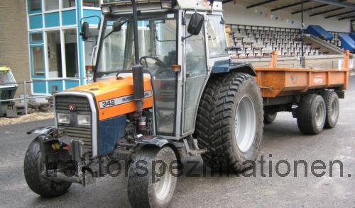 Massey Ferguson 342 technische daten