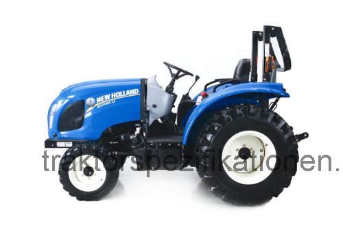 New Holland Boomer 33 technische daten