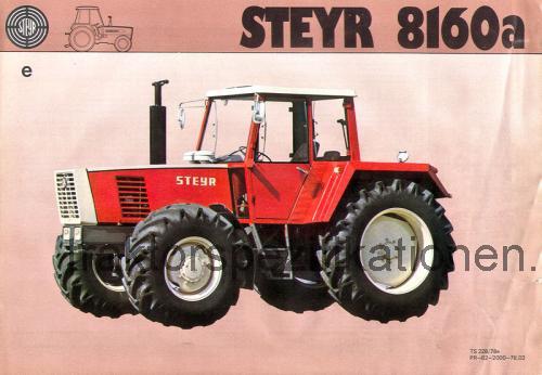 Steyr 8160  technische daten 