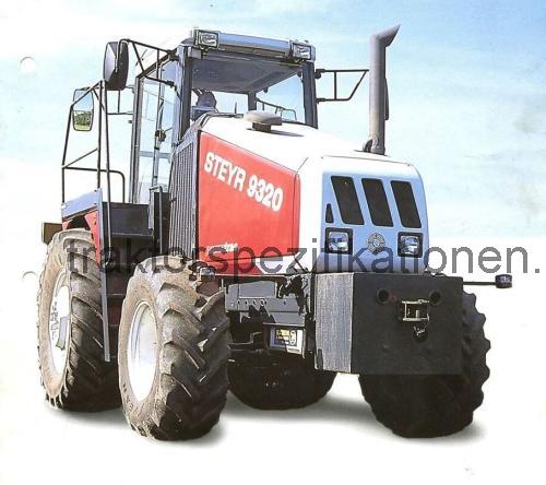 Steyr 9320 technische daten 