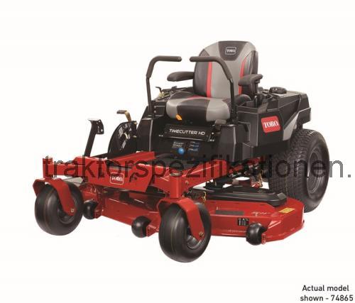 Toro TimeCutter HD 48 technische daten