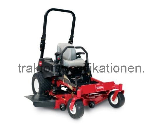 Toro Titan ZX5400 technische daten